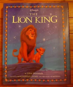 DISNEY'S THE LION KING by Gina Ingoglia - 1st Ed. Disney Press 1994 - Hardcover - Imagen 1 de 9
