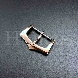 16 MM Spring Bar Pin Buckle Watch Leather Rubber Strap Fits For  Patek Philippe - Picture 1 of 16