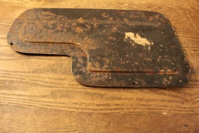 Passenger Side Door Glass Access Metal Plate From 1947 Studebaker M16 Truck - Image 1 of 3