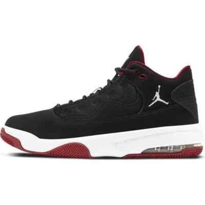 Nike Air Jordan Max Aura 2 Bred Black Red White Sneakers CK6636-016 Mens Size - Image 1 of 4
