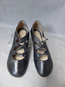  JOSEF SIEBEL Ballerinas Babys Komfort elastische Schnürung Vollleder schwarz Gr. 37     - Bild 1 von 9