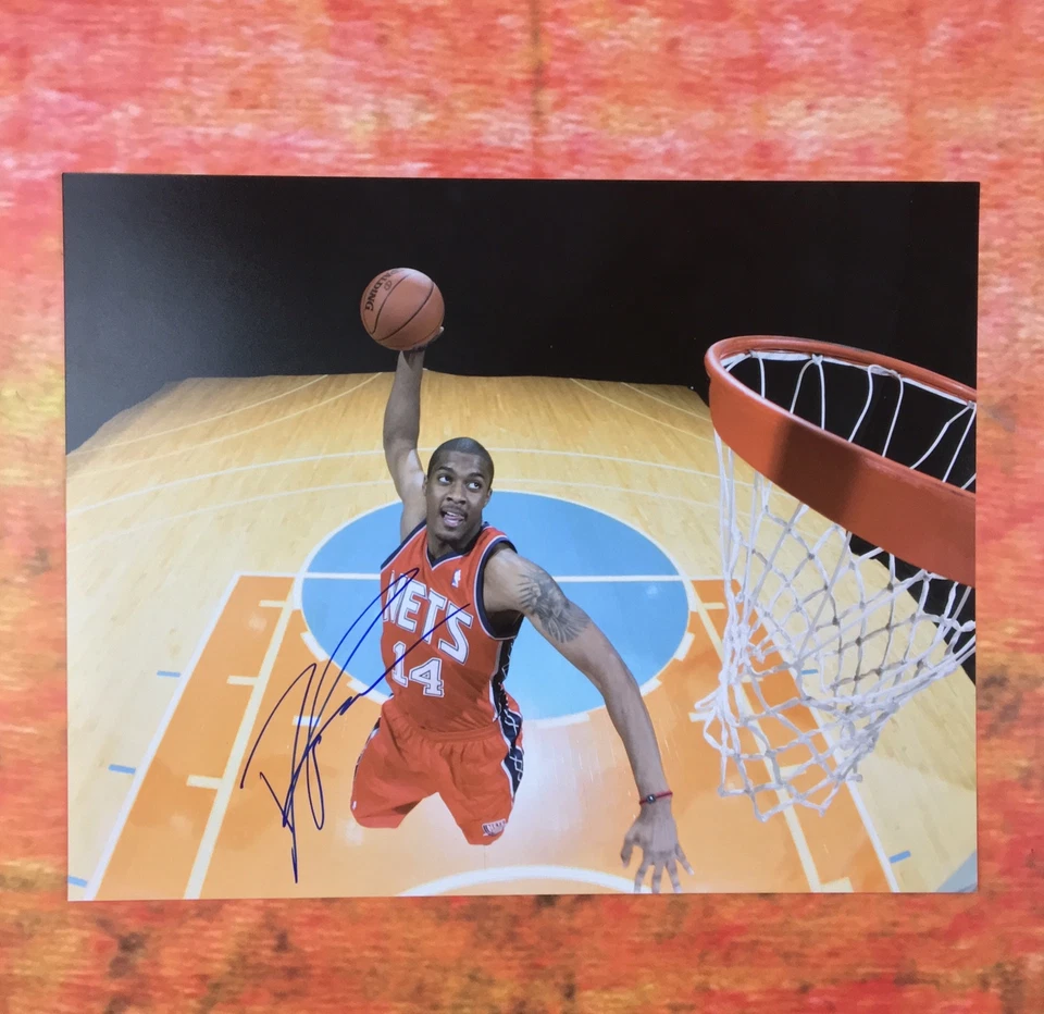 Autógrafo año novato GFA * DERRICK FAVORS * foto firmada 11x14 certificado de autenticidad D4 Foto 1 de 1