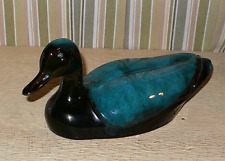 Blue Mountain Pottery CANADA ' Mallard Duck '. Great coloring !  10 1/2 " long