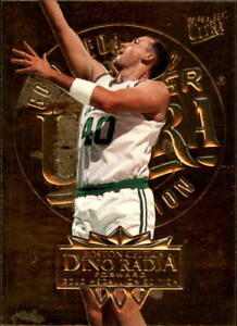 1995-96 Ultra Gold Medallion Boston Celtics Basketball Card #14 Dino Radja