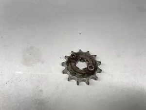 FRONT SMALL SPROCKET 14 YAMAHA TTR125 TTR 125 DIRT BIKE 2014 - Picture 1 of 2
