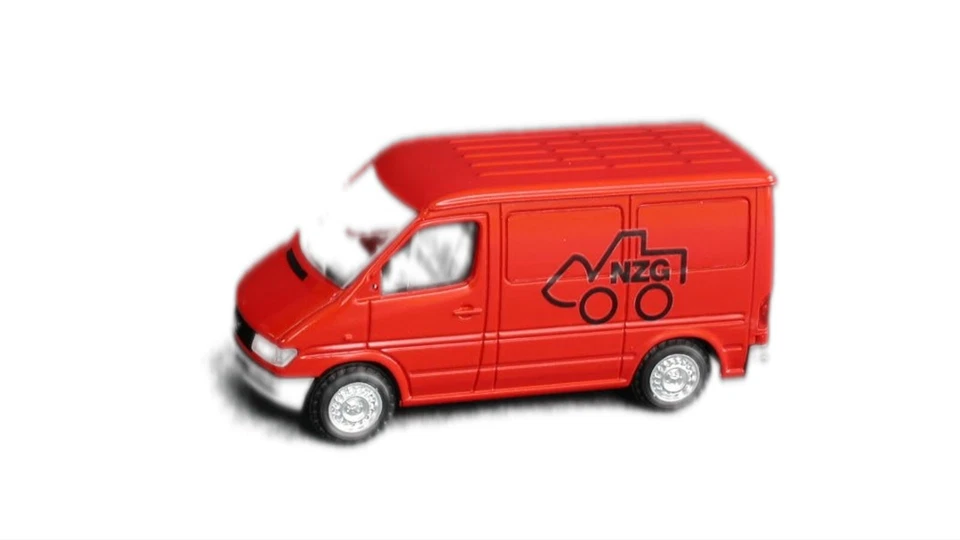 NZG PR002 Mercedes Van NZG Promocional - Rojo 1/43 Die-cast Sin usar, en caja Foto 1 de 1