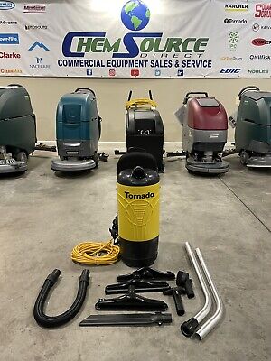Tornado Pac-Vac 10 Aircomfort Backpack Vacuum (93014B) • 429$