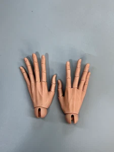 BJD Jointed Articulated Hands for 1/3 BJD Doll Boy DFA 75 dfa75 Uncle Man Male - Picture 1 of 8