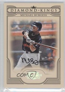 2008 Donruss Threads Diamond Kings Signatures /182 Michael Burgess #DK-25 Auto