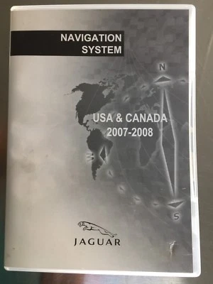 2007 2008 2009 Jaguar XK XKR  Navigation DVD EAST / WEST FACTORY ORIGINAL OEM🟠 - Image 1 of 4