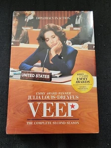 VEEP Second Season Sealed New in Package DVD Set Bonus Features HBO - Picture 1 of 2
