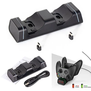Charging Dock Dual Charger for PS5/XBOX ONE/Switch/Google Handle Game Controller - Picture 1 of 12