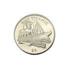 elf Liberia 5 Dollars 1998 Sinking of the Titanic   Ship