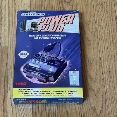Sega Genesis "TYCO" POWER PLUG New in Opened Box - Image 1 of 4