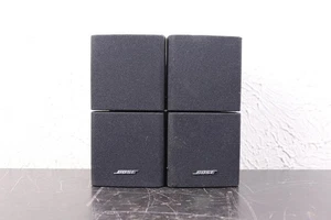 Paar BOSE Jewel Doppelcube schwarz Lautsprecher Lifestyle Acoustimass Cubes #2 - Bild 1 von 5