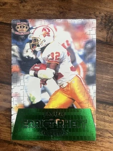 Pacific Gridiron Gems Errict Rhett GG-48 1996 lámina verde inserción bucaneros excelente/casi nuevo - Imagen 1 de 2