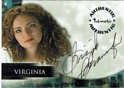 Angel Season 2 Inkworks Autograph Card A13 Brigid Brannagh Virginia Bryce Auto - Image 1 of 2