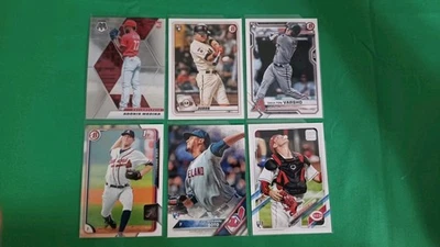 Lote de 27 tarjetas de béisbol MLB novato Justus Sheffield Matt Thornton Lou Trivino  Foto 1 de 4