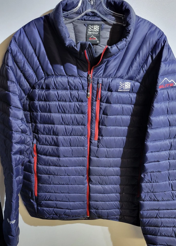 Chaqueta acolchada Karrimor KS-750+ Elite plumón de ganso azul talla XL Foto 1 de 3