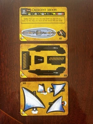 CRESCENT MOON Barbary Coast Pirates Wizkids CSG Pocketmodel - Image 1 of 2