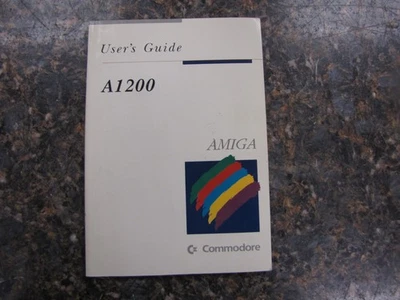 Rare Amiga A1200 User's Guide 1993 - HW28 - Image 1 of 4