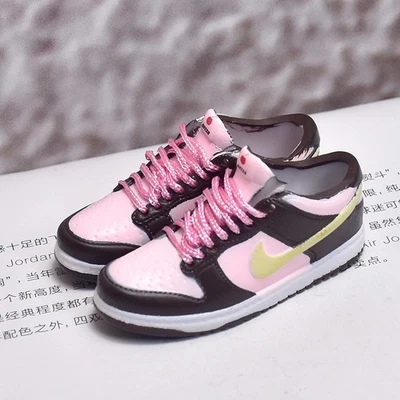Action Figure Accessories Sneakers 1/6 Scale Cherry Pink Shoes for 12'' Toy Doll - Image 1 of 4