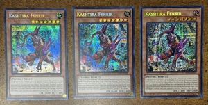 Kashtira Fenrir MP23-EN163 YuGiOh TCG 25th Anniversary Tin Set of 3 Cards NM - Picture 1 of 7
