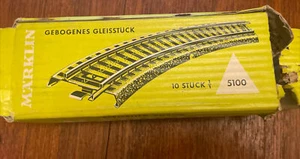 Vintage Marklin HO 5100 standard Curve Track - 11 Pieces - Picture 1 of 2