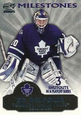 2004-05 Pacific MILESTONES #6 ED BELFOUR - Toronto Maple Leafs