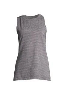 Athletic Works Women's S (4-6) Black Soot Athleisure Sleeveless Tunic Tank  - Picture 1 of 12