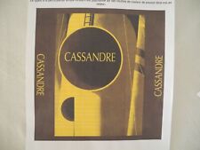 CASSANDRE - RARE, ANCIEN ET AUTHENTIQUE TYPON ORIGINAL + OZALID DE CONTROLE