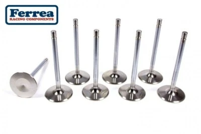 FERREA 6000 Stainless Exhaust Valves Set/8 GM Chevy LS1 1.55 Head / 4.915 Length - Image 1 of 2