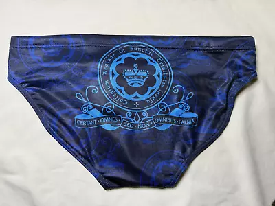 Mens Turbo Water Polo Speedo SM / 30 Queens Royal College Swim Brief - Image 1 of 3