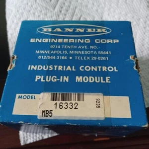 Banner Modulated Photoelectric Amplifiers MB5-16332 - Picture 1 of 2