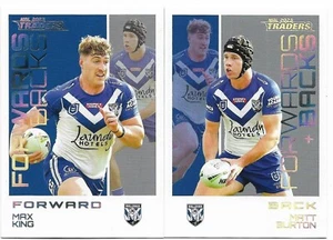 2023 Nrl Traders Forwards & Backs Parallel - BULLDOGS - Picture 1 of 2