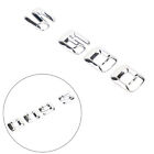 Rear Trunk Emblem Badge Nameplate Decal Letters Numbers Fit Mercedes S600 Chrome