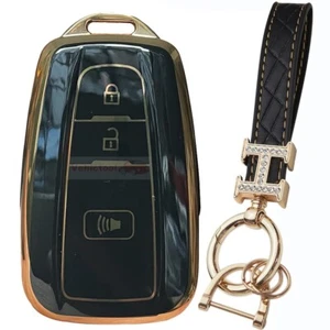 Fit TOYOTA Corolla Prius RAV4 C-HR Camry 3 Button Remote Key Fob TPU Case Cover - Picture 1 of 7