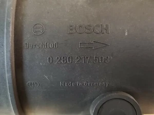 Original Bosch 0280217503 se adapta a Saab 900 1994-1995 2,5 L-V6 sensor de flujo de aire MAF - Imagen 1 de 6