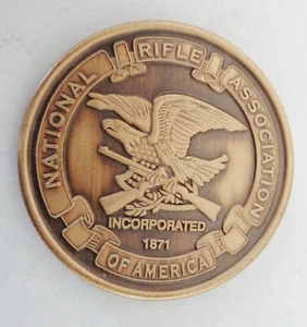 VINTAGE NRA TOKEN M1903 FUCILE SPRINGFIELD FUCILE DESIGN - Foto 1 di 2