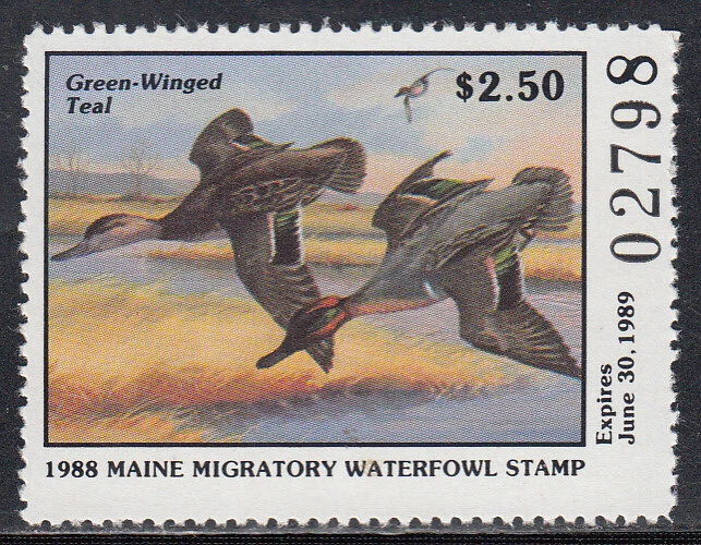USA Maine  MNH Waterfowl  Jaffe ME5  Value  $ 8.50 - Image 1 of 1
