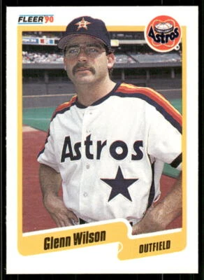1990 Fleer #240b Glenn Wilson - Image 1 of 2