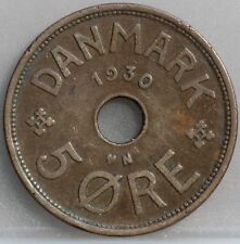 Denemarken - Denmark 5 ore 1930  - KM# 828.2