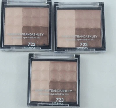 Trío de sombras de ojos Mary-Kate And Ashley Eye Glam - Lujosas #723 - Selladas - Paquete de 3 Foto 1 de 4