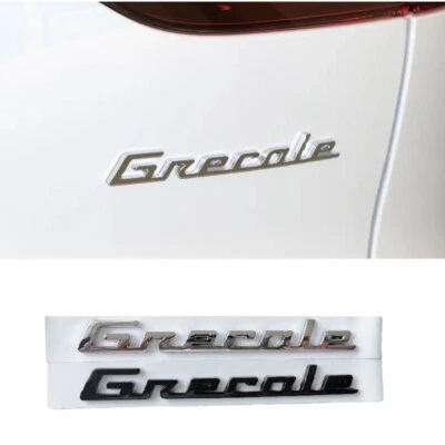 Maserati 1PCS posteriore LOGO ABS Stemmi ed elementi ornamentali Grecale Levant - Immagine 1 di 4