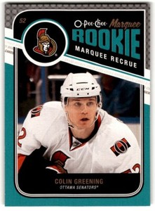 2011-12 O-Pee-Chee Colin Greening Rookie #566 Ottawa Senators