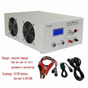 EBC-B20H 12-72V 10A Lead Acid Lithium Battery Capacity Tester Charger/Discharger - Foto 1 di 7