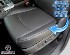 2009-2012 Dodge Ram 1500 Sport -Driver Side Bottom Leather Seat Cover Dark Gray