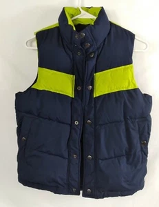 Youth Gap Kids Billie Galaxy Navy Green Fashion Vest Size Medium (8) - Picture 1 of 5
