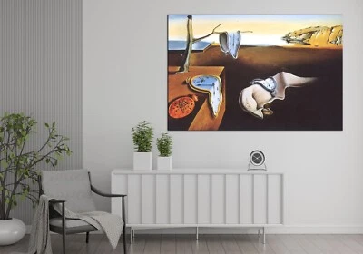 Сальвадор Дали холст печати, постоянство памяти настенное искусство, сюрреализм искусства - Изображение 1 из 4