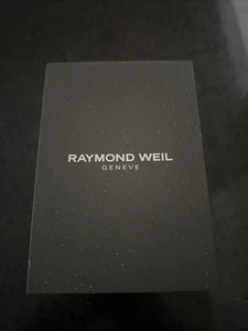Raymond Weil Men's Swiss Automatic Maestro Blue Leather Strap Watch - Picture 1 of 9